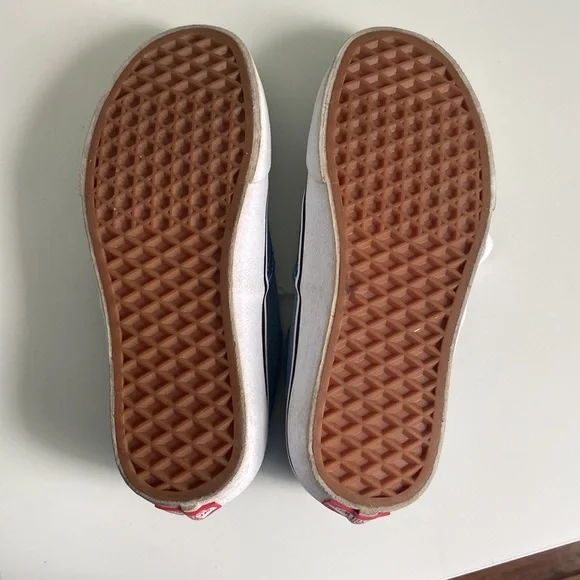 VANS Authentic Denim Two-Tone Sneakers - Picture 6 of 7